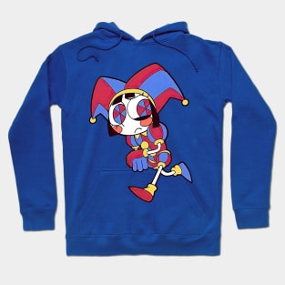 Pomni concerned running away Hoodie